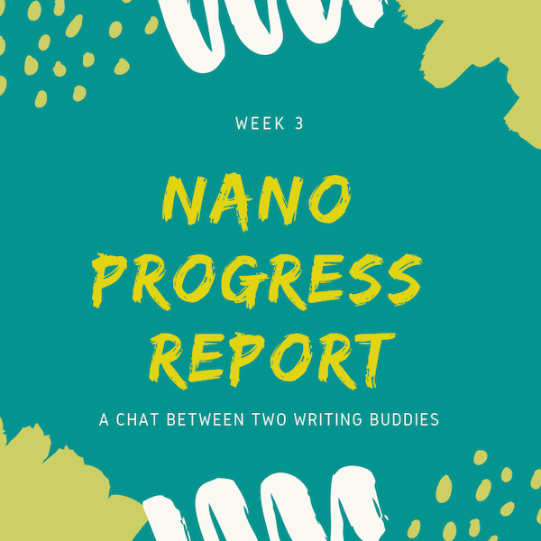 NaoWriMo Progress Report Week#3
